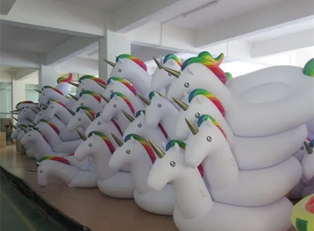 20 pcs/lot Selling HOT 270cm 106 inch Giant Inflatable Rainbow Unicorn Water Pool Floats White Pegasus Float Swimring Air Rafts
20 pcs/lot Selling HOT 270cm 106 inch Giant Inflatable Rainbow Unicorn Water Pool Floats White Pegasus Float Swimring Air Rafts