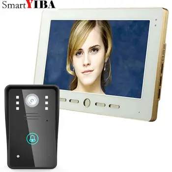 SmartYIBA 10" Video Door Phone Intercom Doorbell Touch Button Remote Unlock Night Vision Security CCTV Camera Home Surveillance
SmartYIBA 10" Video Door Phone Intercom Doorbell Touch Button Remote Unlock Night Vision Security CCTV Camera Home Surveillance
