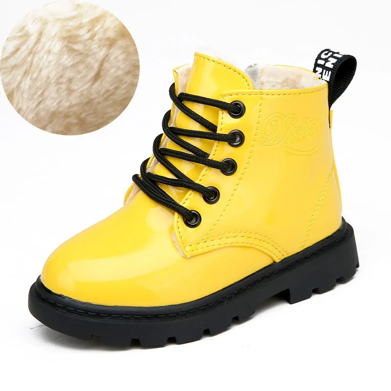 2017 Winter Children Shoes PU Leather Waterproof Martin felt Boots Kids Snow Boots Girls Boys Rubber Boots baby boots Sneakers
2017 Winter Children Shoes PU Leather Waterproof Martin felt Boots Kids Snow Boots Girls Boys Rubber Boots baby boots Sneakers