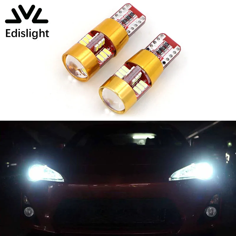 Edislight W5W T10 194 27SMD Wedge LED Light Car Bulbs For Toyota Corolla Camry Prius Yaris Rav4 Prado Verso Avensis Celica
Edislight W5W T10 194 27SMD Wedge LED Light Car Bulbs For Toyota Corolla Camry Prius Yaris Rav4 Prado Verso Avensis Celica