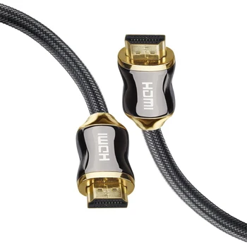 5m/10m Braided HDMI Cables Ultra HD HDMI Cable V2.0 + Ethernet HDTV 2160p 4K 3D+90 270 Degree Adapter Male to Male Cable
5m/10m Braided HDMI Cables Ultra HD HDMI Cable V2.0 + Ethernet HDTV 2160p 4K 3D+90 270 Degree Adapter Male to Male Cable