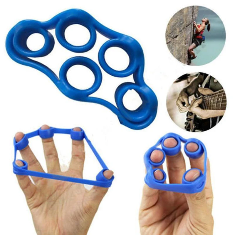 Fitness Hand Finger Trainer Band Tension Tools Strength Exerciser Muscle Power Hand Silicone Expander Training Recovery D0487
Fitness Hand Finger Trainer Band Tension Tools Strength Exerciser Muscle Power Hand Silicone Expander Training Recovery D0487