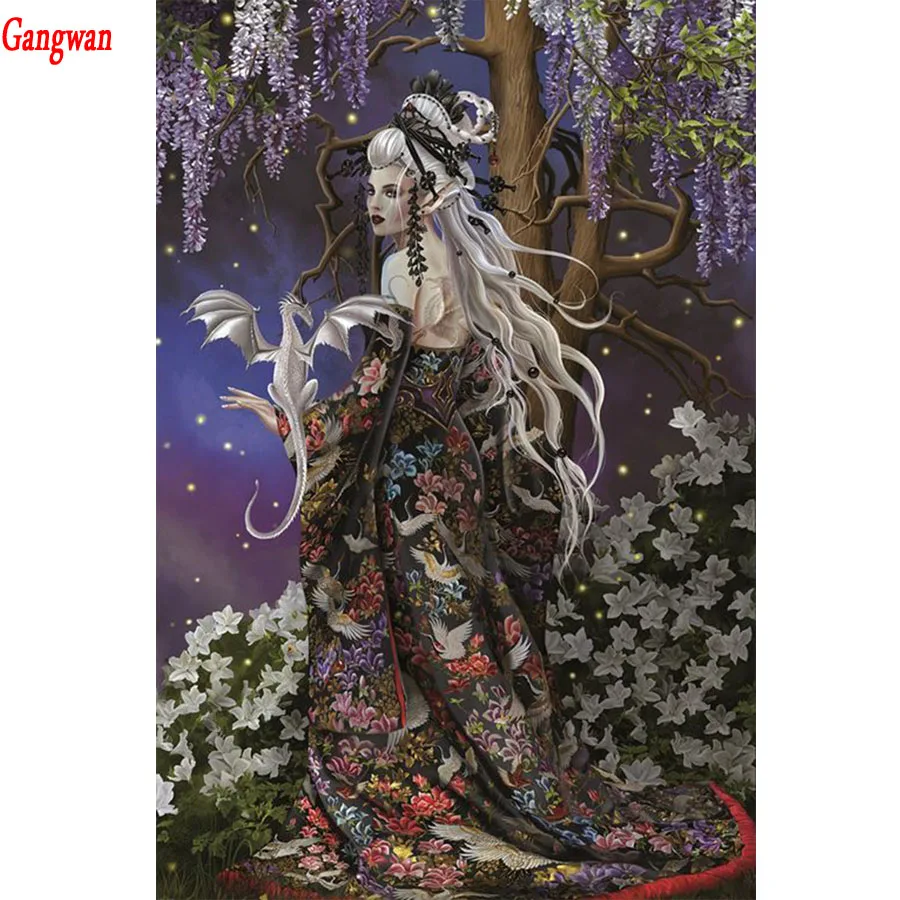 Full Square Round Drill 5D DIY Diamond Painting Cartoon witch 3D Embroidery girl dargon Cross Stitch 5D Rhinestone Home Decor
Full Square Round Drill 5D DIY Diamond Painting Cartoon witch 3D Embroidery girl dargon Cross Stitch 5D Rhinestone Home Decor
