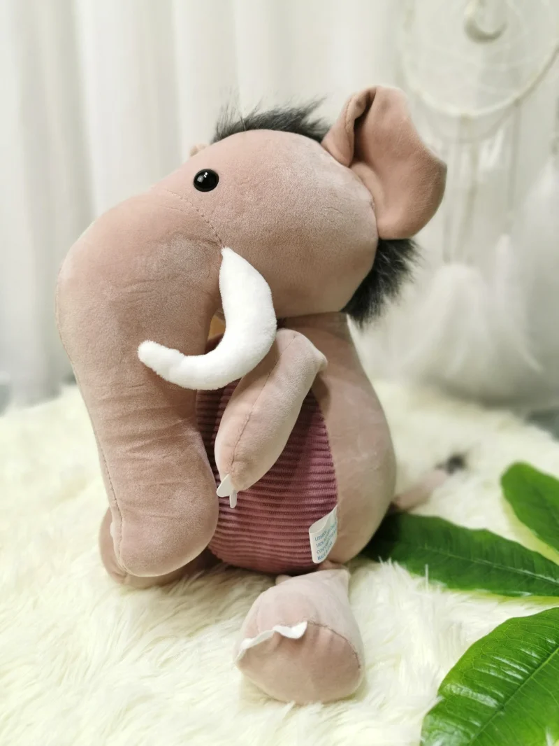 elephant stuffed doll baby appease toy pendant sucker boy kid