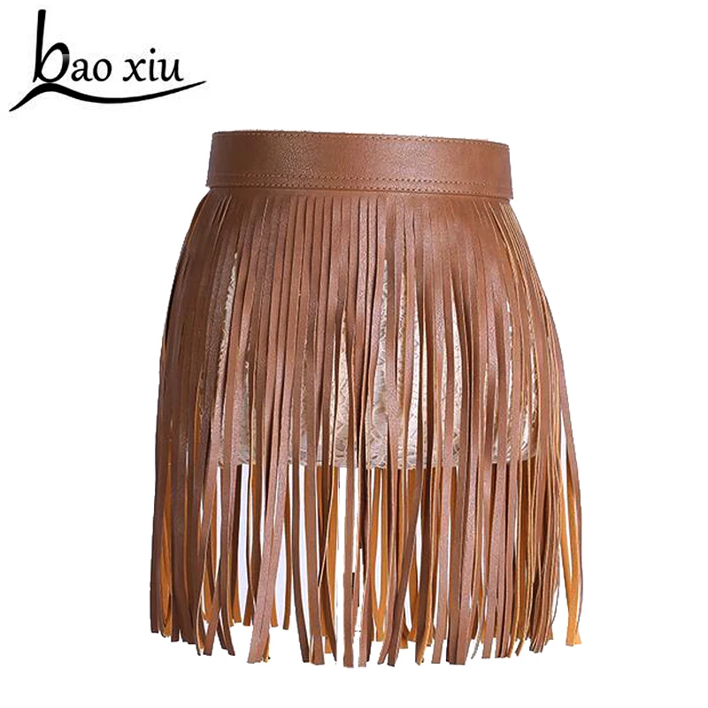 hot sale fashion women Short skirt Faux leather fringed belt Tassel belt dress decoration Punk cool tide belt accessories
hot sale fashion women Short skirt Faux leather fringed belt Tassel belt dress decoration Punk cool tide belt accessories