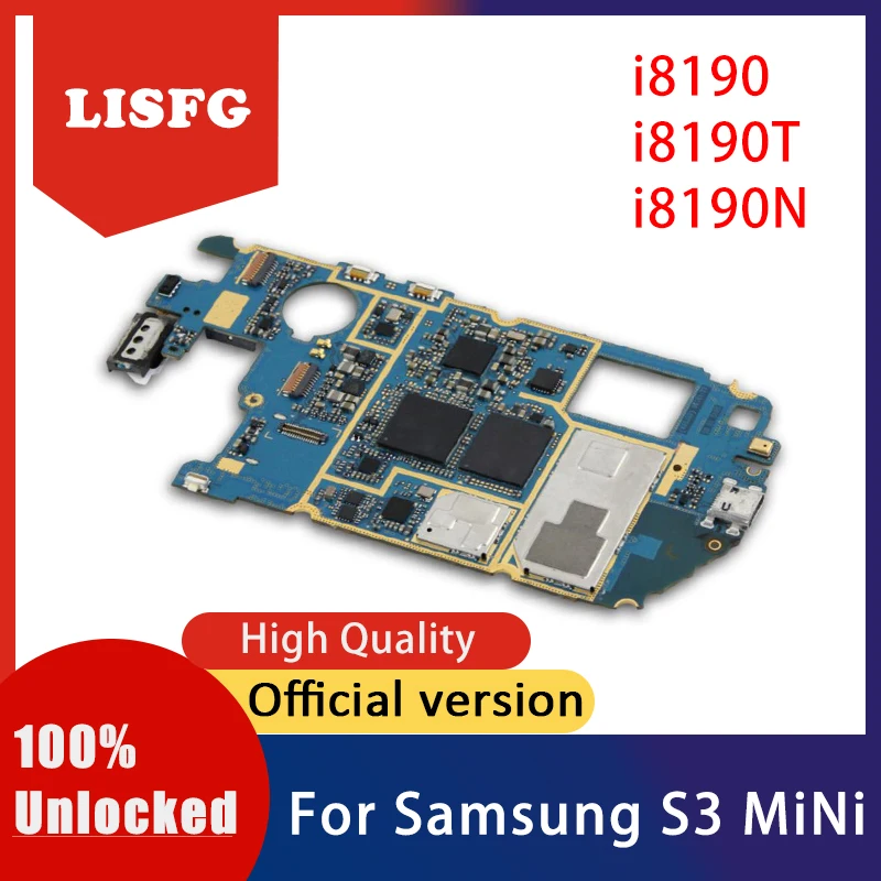 Full Unlocked Motherboard Mainboard Logic Board For Samsung Galaxy S3 Mini i8190 i8190T i8190N Motherboard With Android System
Full Unlocked Motherboard Mainboard Logic Board For Samsung Galaxy S3 Mini i8190 i8190T i8190N Motherboard With Android System