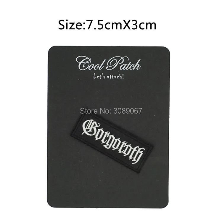 GORGOROTH Heavy Metal Music Band Iron On On Patch TRANSFER MOTIF APPLIQUE Rock Punk Badge Halloween
GORGOROTH Heavy Metal Music Band Iron On On Patch TRANSFER MOTIF APPLIQUE Rock Punk Badge Halloween