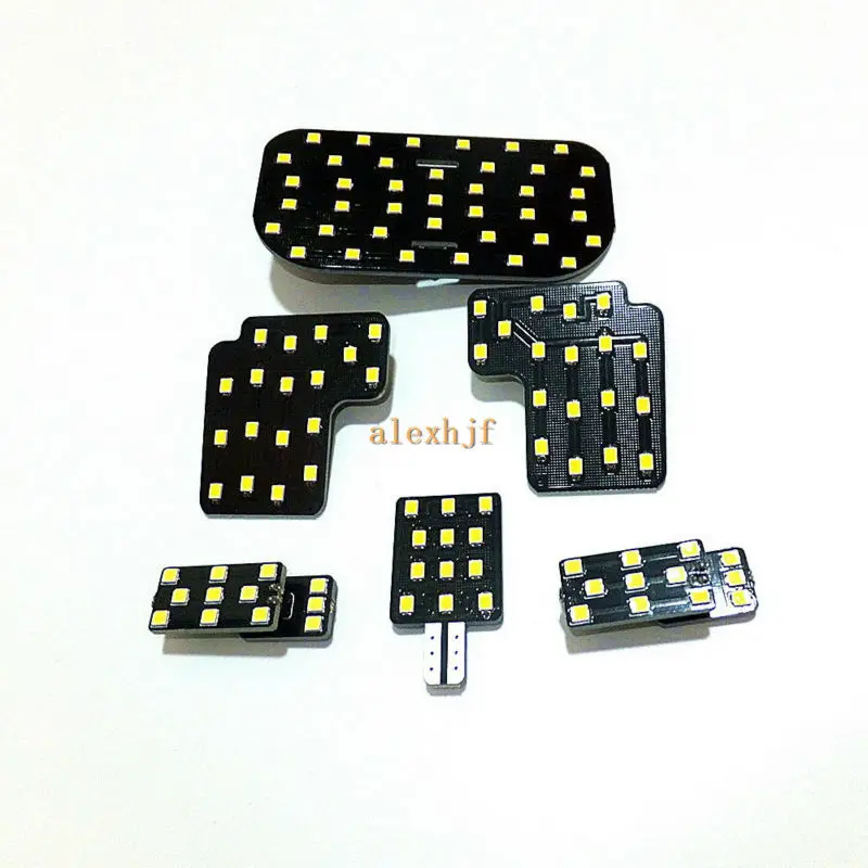 July King 6pcs 6000K 2835SMD LED Reading Light Case for Subaru Forester 2013-16, 3 Dome Lights + 1 Trunk Light + 2 Door Lights
July King 6pcs 6000K 2835SMD LED Reading Light Case for Subaru Forester 2013-16, 3 Dome Lights + 1 Trunk Light + 2 Door Lights