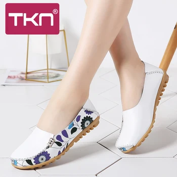 2019 Autumn Women Ballet Flats Shoes Loafers Genuine Leather Slip On Ballerina Flats Printing Oxfords Shoes Woman Moccasins 170
2019 Autumn Women Ballet Flats Shoes Loafers Genuine Leather Slip On Ballerina Flats Printing Oxfords Shoes Woman Moccasins 170