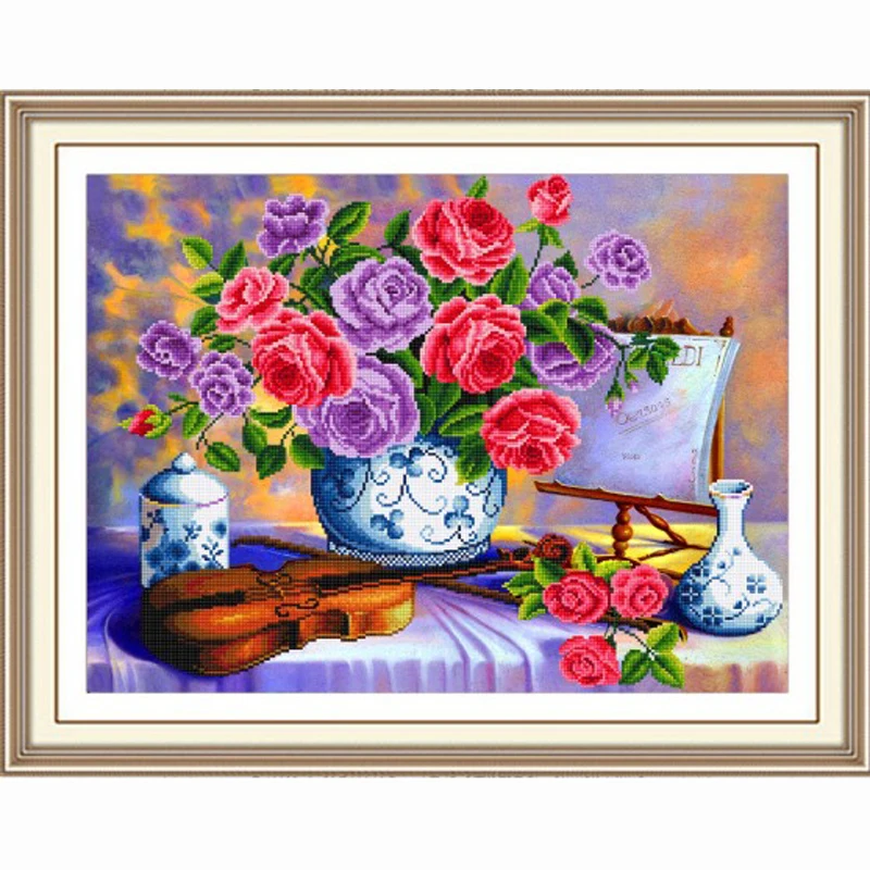 74*57cm Picture of diamond mosaic handmade cross stitch crystal round diamond decorative partial diamond embroidery 5d violin
74*57cm Picture of diamond mosaic handmade cross stitch crystal round diamond decorative partial diamond embroidery 5d violin