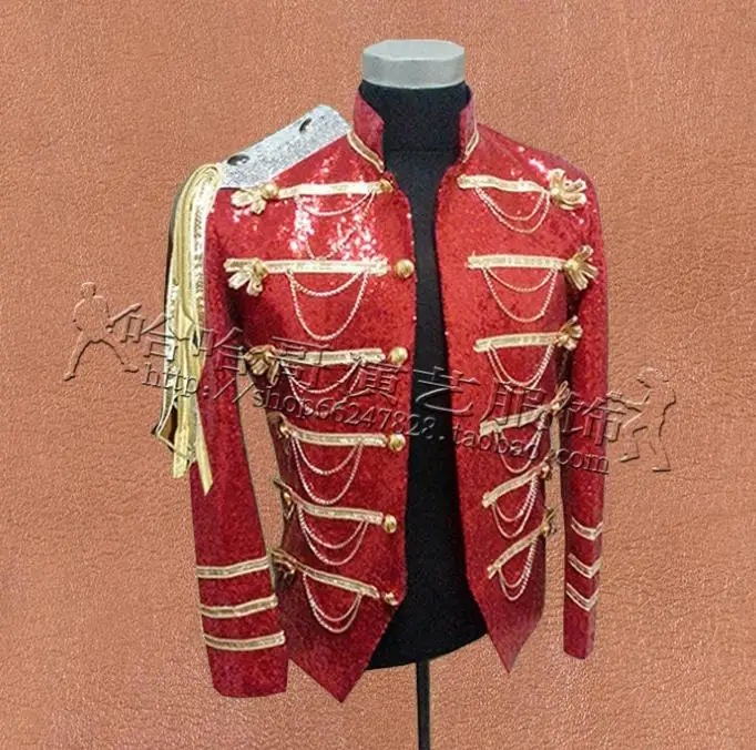 Rock Clothes Mens Suits Designs Masculino Homme Terno Stage Costumes Singers Red Jacket Men Sequins Blazer Dance Star Style Punk
Rock Clothes Mens Suits Designs Masculino Homme Terno Stage Costumes Singers Red Jacket Men Sequins Blazer Dance Star Style Punk