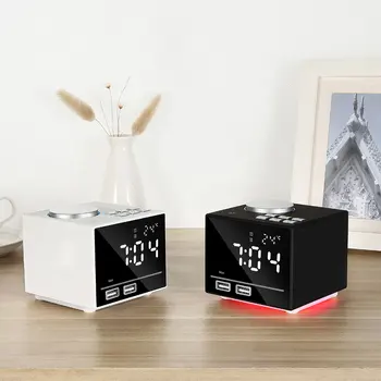 USB Charging and Speakerphone Digital LED Alarm Clock Bluetooth Radio Bluetooth Color Changing Alarm Clock FM Radio
USB Charging and Speakerphone Digital LED Alarm Clock Bluetooth Radio Bluetooth Color Changing Alarm Clock FM Radio