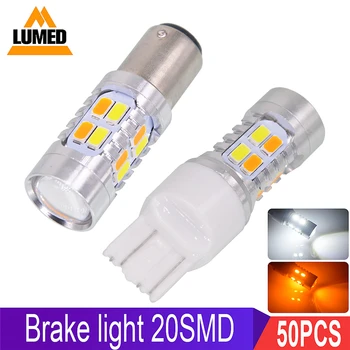 50x 1157 BAY15D P21/5W T20 7443 Led Light White Amber 20 5630 SMD Bulb Car Led Tail Brake Reverse Lamp lens
50x 1157 BAY15D P21/5W T20 7443 Led Light White Amber 20 5630 SMD Bulb Car Led Tail Brake Reverse Lamp lens