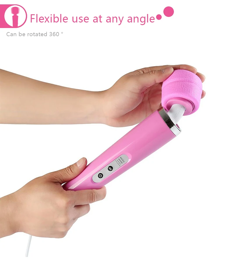 Black Wolf 10 Speed AV Vibrator Powerfull Magic