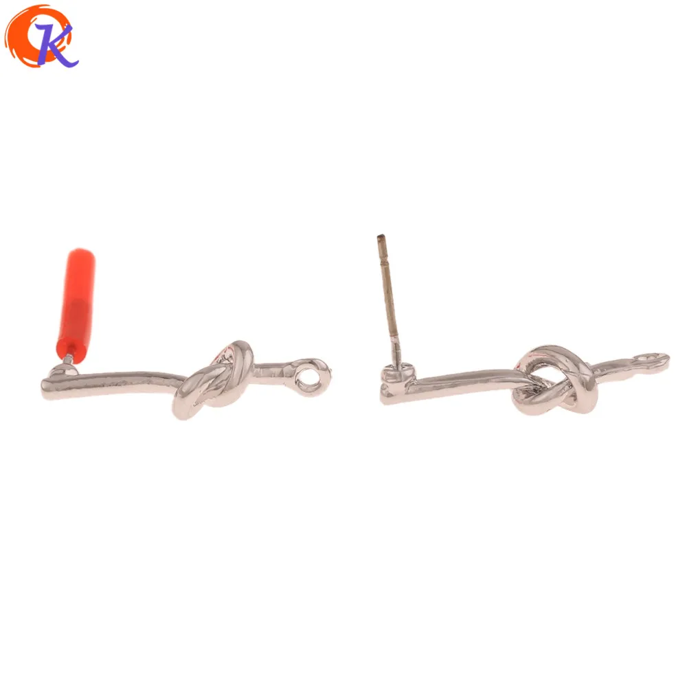 Cordial Design 100Pcs 7*23MM Jewelry Accessories/Earrings Stud/Tie Kont Shape/Rhodium/Silver Pin/DIY/Hand Made/Earring Findings
Cordial Design 100Pcs 7*23MM Jewelry Accessories/Earrings Stud/Tie Kont Shape/Rhodium/Silver Pin/DIY/Hand Made/Earring Findings