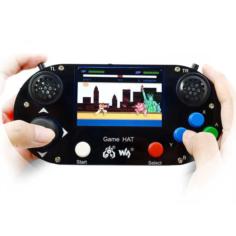 Raspberry Pi 3B+ Game HAT LCD 3.5inch HDMI LCD Gamepad on Board Make Your Own Game Console for Raspberry Pi Zero W/WH
Raspberry Pi 3B+ Game HAT LCD 3.5inch HDMI LCD Gamepad on Board Make Your Own Game Console for Raspberry Pi Zero W/WH