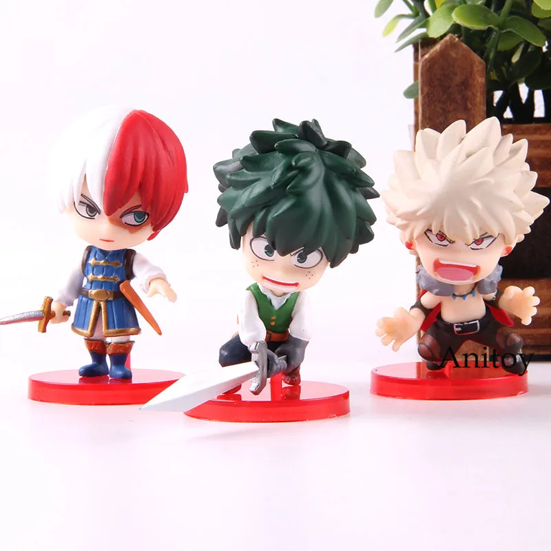 Anime Figure My Hero Academia Q Version Izuku Midoriya Bakugou Katsuki Todoroki Shoto Action Figure PVC Collectible Toy 3pcs/set
Anime Figure My Hero Academia Q Version Izuku Midoriya Bakugou Katsuki Todoroki Shoto Action Figure PVC Collectible Toy 3pcs/set