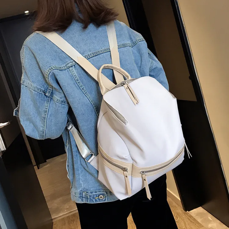 NIGEDU women backpack high quality waterproof nylon female shoulder bag travel backpack college school bags big capacity Daypack
NIGEDU women backpack high quality waterproof nylon female shoulder bag travel backpack college school bags big capacity Daypack