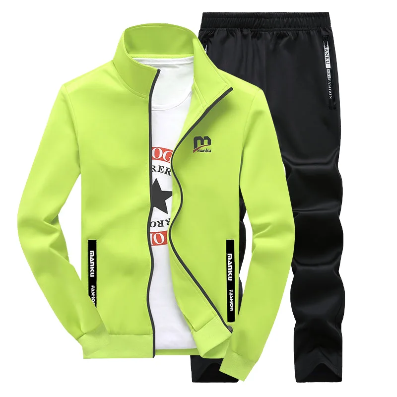 AmberHeard Fashion New Spring Autumn Men Sporting Suit Set Jacket+Pant Sweatsuit Two Piece Set Mens Tracksuit Set Clothing XXXL
AmberHeard Fashion New Spring Autumn Men Sporting Suit Set Jacket+Pant Sweatsuit Two Piece Set Mens Tracksuit Set Clothing XXXL