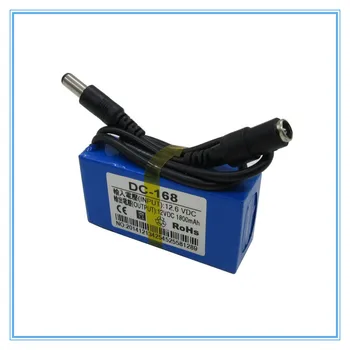 12V Rechargeable Protable Lithium-ion Battery DC-168 DC 12V 1800mAh Battery for wireless transmitter CCTV camera 10pcs/lot
12V Rechargeable Protable Lithium-ion Battery DC-168 DC 12V 1800mAh Battery for wireless transmitter CCTV camera 10pcs/lot