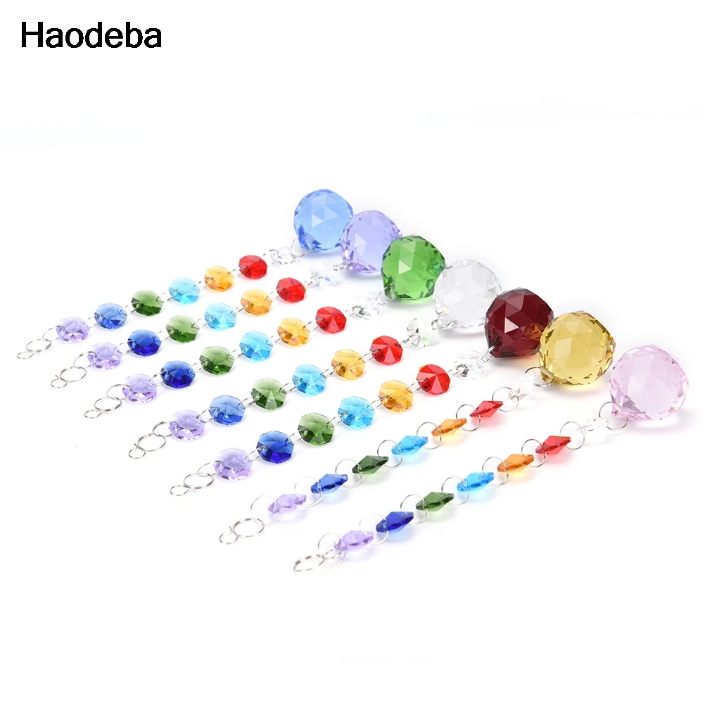 Haodeba DIY Rainbow Maker Crystal Ball Suncatcher Prisms Pendant Home Garden Window Hanging Decoration Crafts Feng Shui Gift
Haodeba DIY Rainbow Maker Crystal Ball Suncatcher Prisms Pendant Home Garden Window Hanging Decoration Crafts Feng Shui Gift