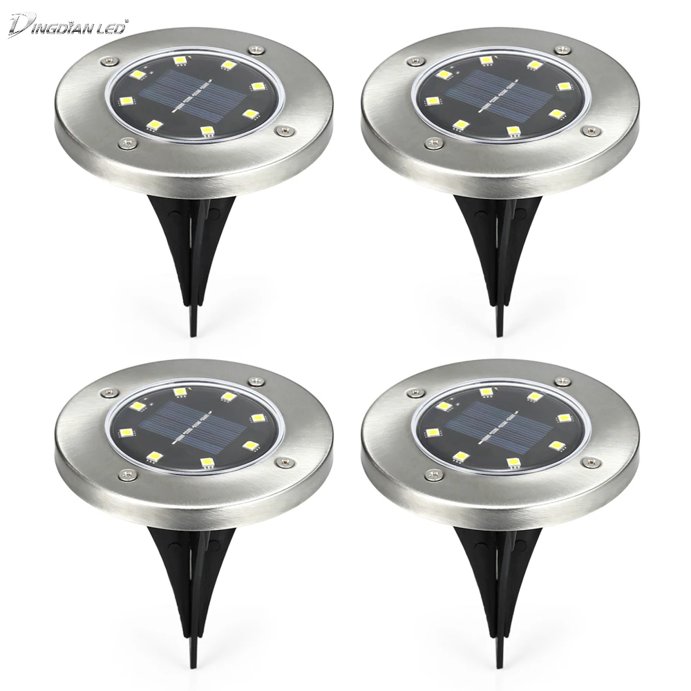 IP65 Waterproof Ground Lamp for Outdoor Fence Garden 8 LEDs Solar Powered solar light perfect power
IP65 Waterproof Ground Lamp for Outdoor Fence Garden 8 LEDs Solar Powered solar light perfect power