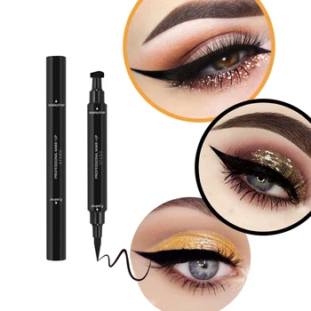 efero Double-end Waterproof Eyeliner Long Lasting Eye Liner Pencil Triangle Printing Stamp Cosmetic for Eyes Beauty Makeup Tools
efero Double-end Waterproof Eyeliner Long Lasting Eye Liner Pencil Triangle Printing Stamp Cosmetic for Eyes Beauty Makeup Tools
