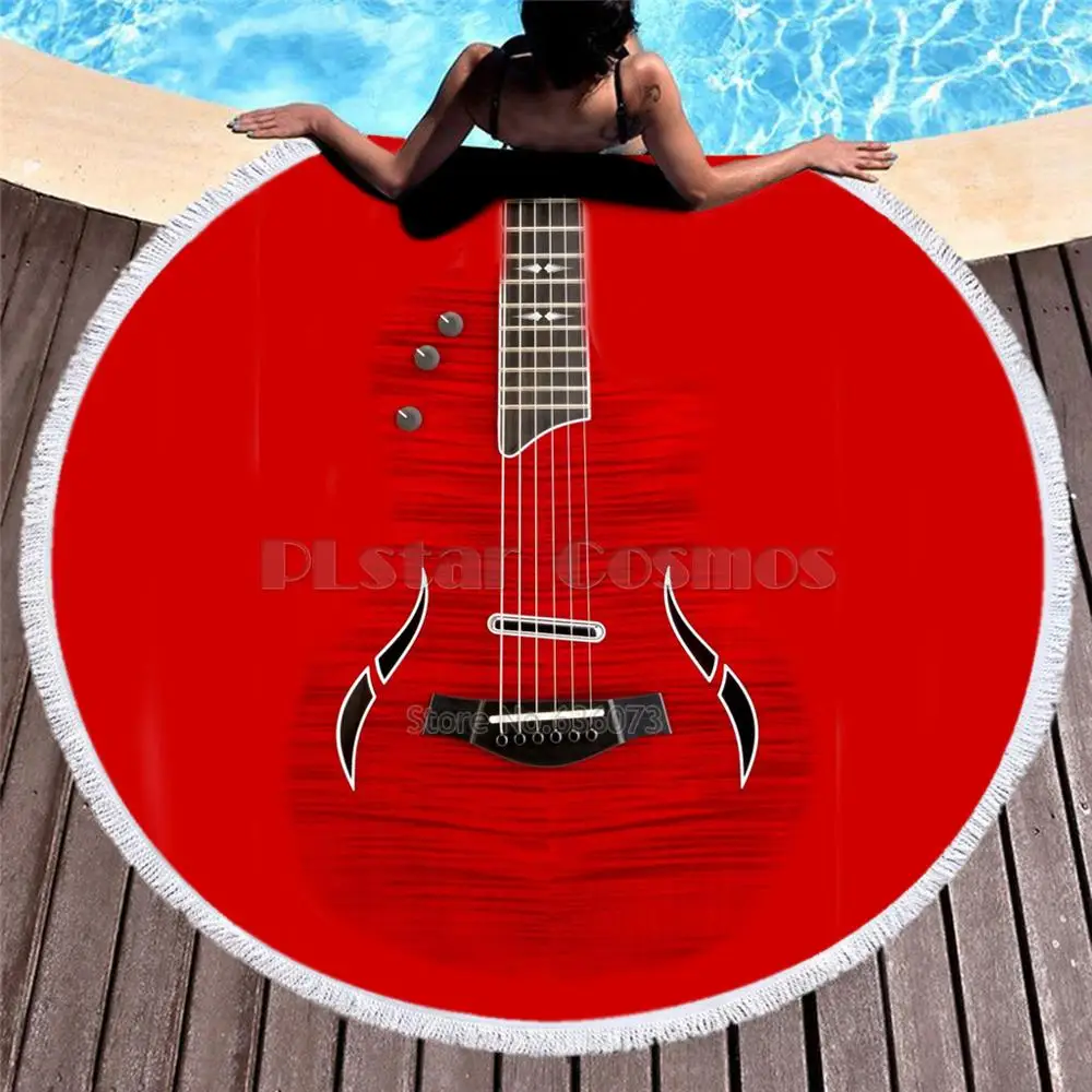 Violin Guitar art Musical instrument Women Bath Towel for Beach Thick Round 3d print Fabric Quick Compressed Towel new style-7
Violin Guitar art Musical instrument Women Bath Towel for Beach Thick Round 3d print Fabric Quick Compressed Towel new style-7