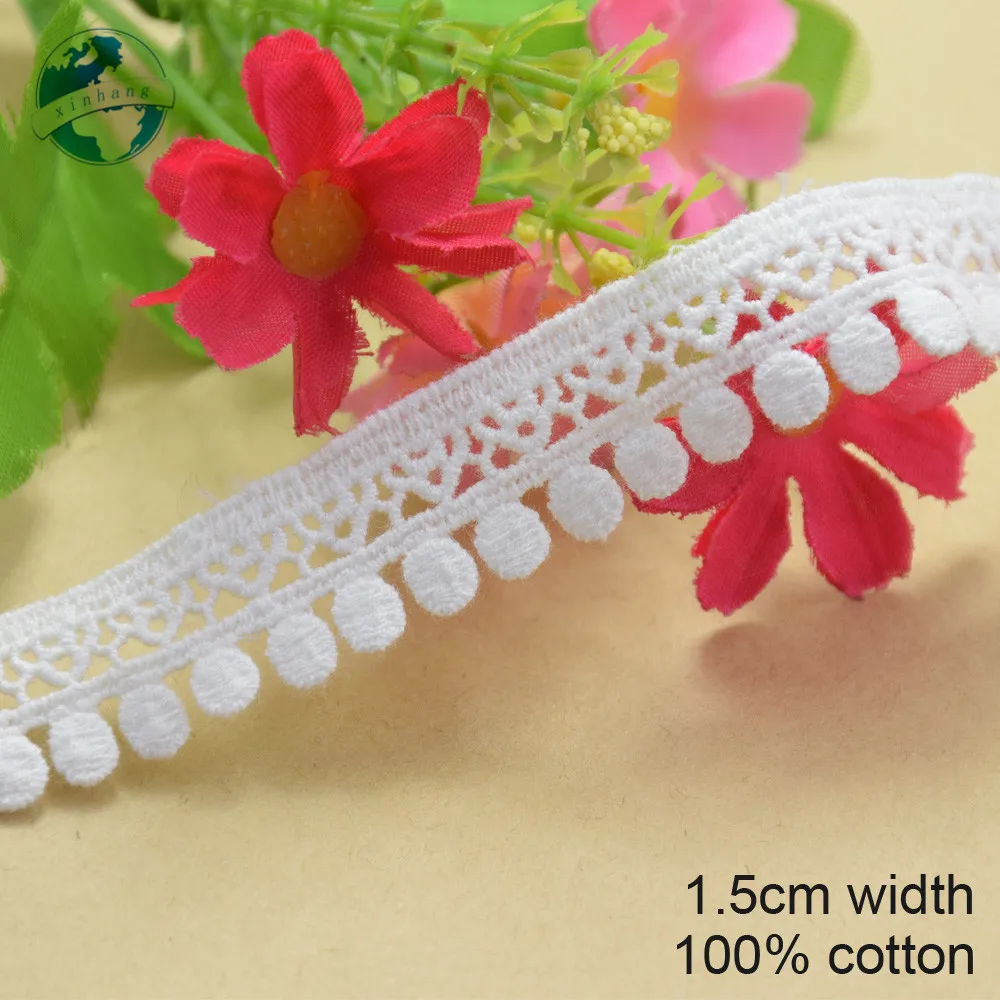 1.5cm width white lace for fabric sewing ribbon guipure lace trim warp knitting DIY Garment Accessories free shipping#1773
1.5cm width white lace for fabric sewing ribbon guipure lace trim warp knitting DIY Garment Accessories free shipping#1773