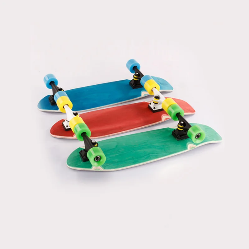 26ich Fish Board Single Rocker Skateboard Silent Grip Anti-Skid Surface Fish Board Portable Child Adult Skateboard 
26ich Fish Board Single Rocker Skateboard Silent Grip Anti-Skid Surface Fish Board Portable Child Adult Skateboard