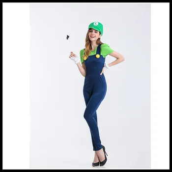 Mario and Luigi Costumes Kids Super Mario Bros/Brothers Plumber Cosplay Halloween Fancy Dress
Mario and Luigi Costumes Kids Super Mario Bros/Brothers Plumber Cosplay Halloween Fancy Dress