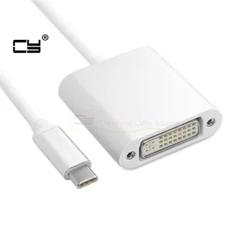 USB-C USB 3.1 Type-C to DVI 1080p Cable Silver for Laptop Monitor Macbook CABLE Adapter
USB-C USB 3.1 Type-C to DVI 1080p Cable Silver for Laptop Monitor Macbook CABLE Adapter