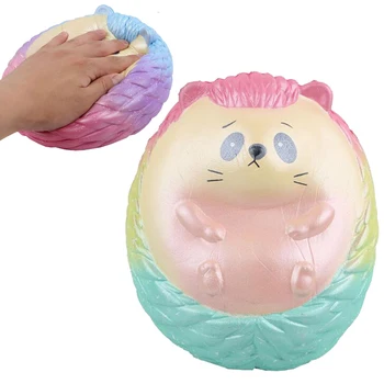 19cm Giant Squishy Colorful Hedgehog Soft Toy Rainbow Glitter Cartoon Hedgepig Slow The Growth Decompression Toys Animals
19cm Giant Squishy Colorful Hedgehog Soft Toy Rainbow Glitter Cartoon Hedgepig Slow The Growth Decompression Toys Animals