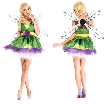 Wonderful Fairy Green Elf with Wing Cosplay Costumes Adult Christmas Halloween Sexy Women Fancy Dress Cosplay Free Shipping
Wonderful Fairy Green Elf with Wing Cosplay Costumes Adult Christmas Halloween Sexy Women Fancy Dress Cosplay Free Shipping