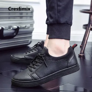 Cresfimix zapatos hombre male fashion comfortable lace up all black shoes men casual cool street white pu leather shoes a2760
Cresfimix zapatos hombre male fashion comfortable lace up all black shoes men casual cool street white pu leather shoes a2760