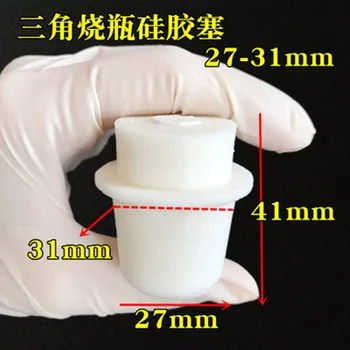5pcs Silicone Stopper for Erlenmeyer Conical Triangle Flask Upper Diameter 38mm * Lower Diameter 33mm
5pcs Silicone Stopper for Erlenmeyer Conical Triangle Flask Upper Diameter 38mm * Lower Diameter 33mm