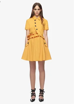 2019 Mini Dress Sexy Celebrity Backless Ruffles Short Button Women Turn-Down Collar Night Club Body con Patry Dresses Wholesale
2019 Mini Dress Sexy Celebrity Backless Ruffles Short Button Women Turn-Down Collar Night Club Body con Patry Dresses Wholesale