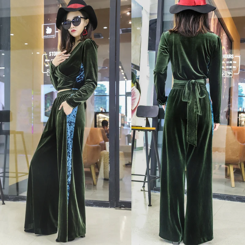 2 piece set women suit female 2019 spring and autumn fashion European style street clothing loose casual suit
2 piece set women suit female 2019 spring and autumn fashion European style street clothing loose casual suit