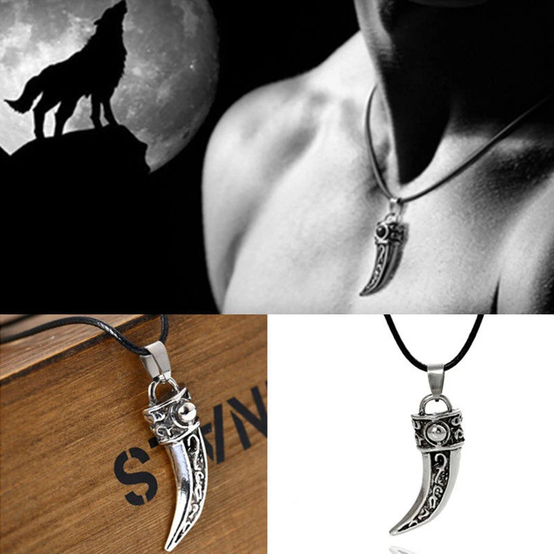 Punk Fashion Brave Men Wolf Tooth Spike Pendant Necklace Women Men Jewelry Fang Tooth Pendant Necklace
Punk Fashion Brave Men Wolf Tooth Spike Pendant Necklace Women Men Jewelry Fang Tooth Pendant Necklace