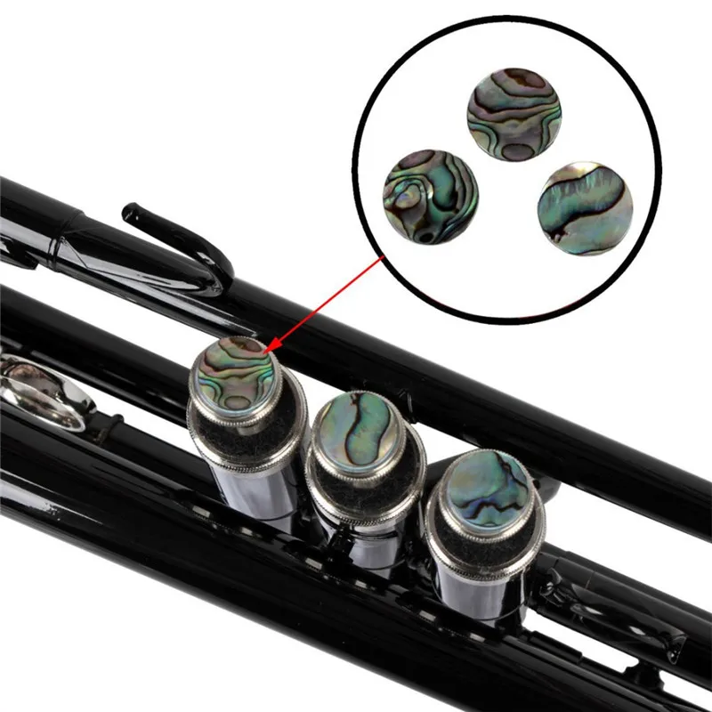 3pcs Trumpet Abalone Shell Button Trumpet Valve Key Finger Buttons Flashing Wind Instruments Accessories
3pcs Trumpet Abalone Shell Button Trumpet Valve Key Finger Buttons Flashing Wind Instruments Accessories