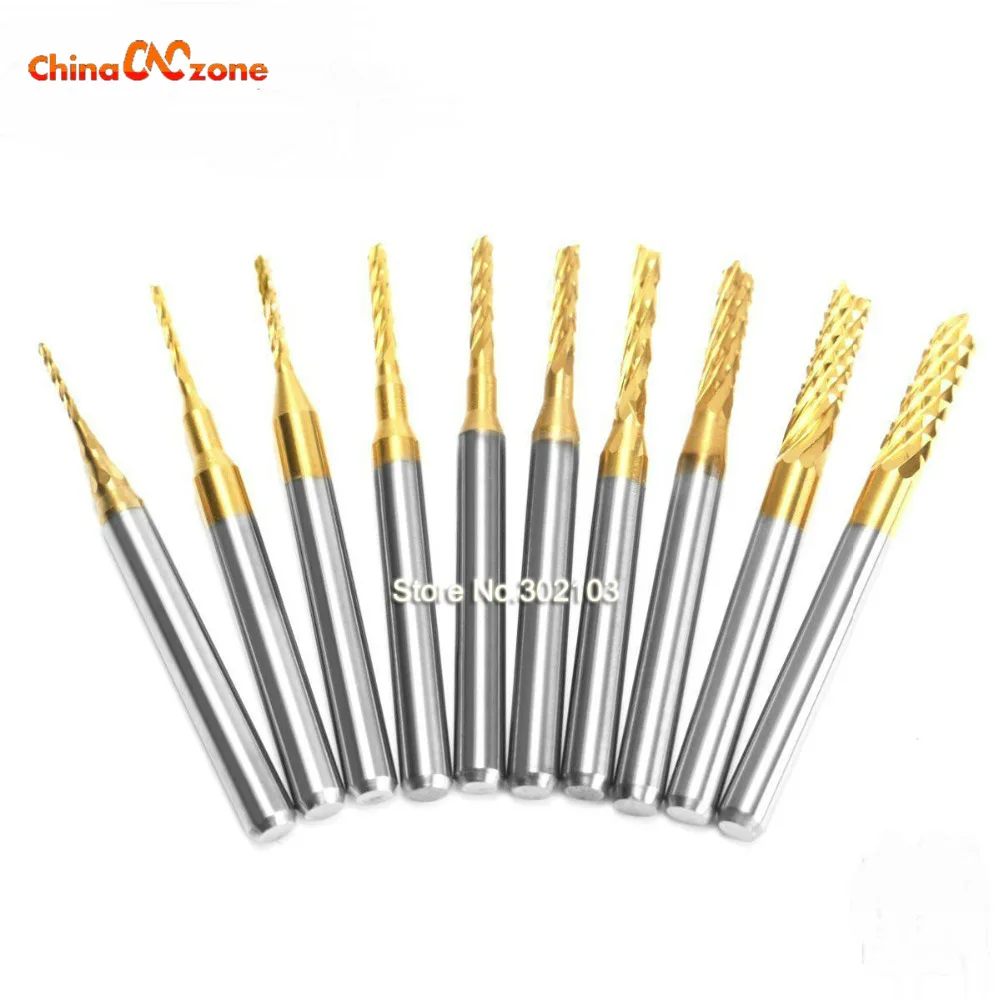 Carbide Cutter Tool Router Drill Bits for Wood CNC Metal Head Groove Cutter PCB 2.4mm Carbide End Mill Engraving Bits
Carbide Cutter Tool Router Drill Bits for Wood CNC Metal Head Groove Cutter PCB 2.4mm Carbide End Mill Engraving Bits