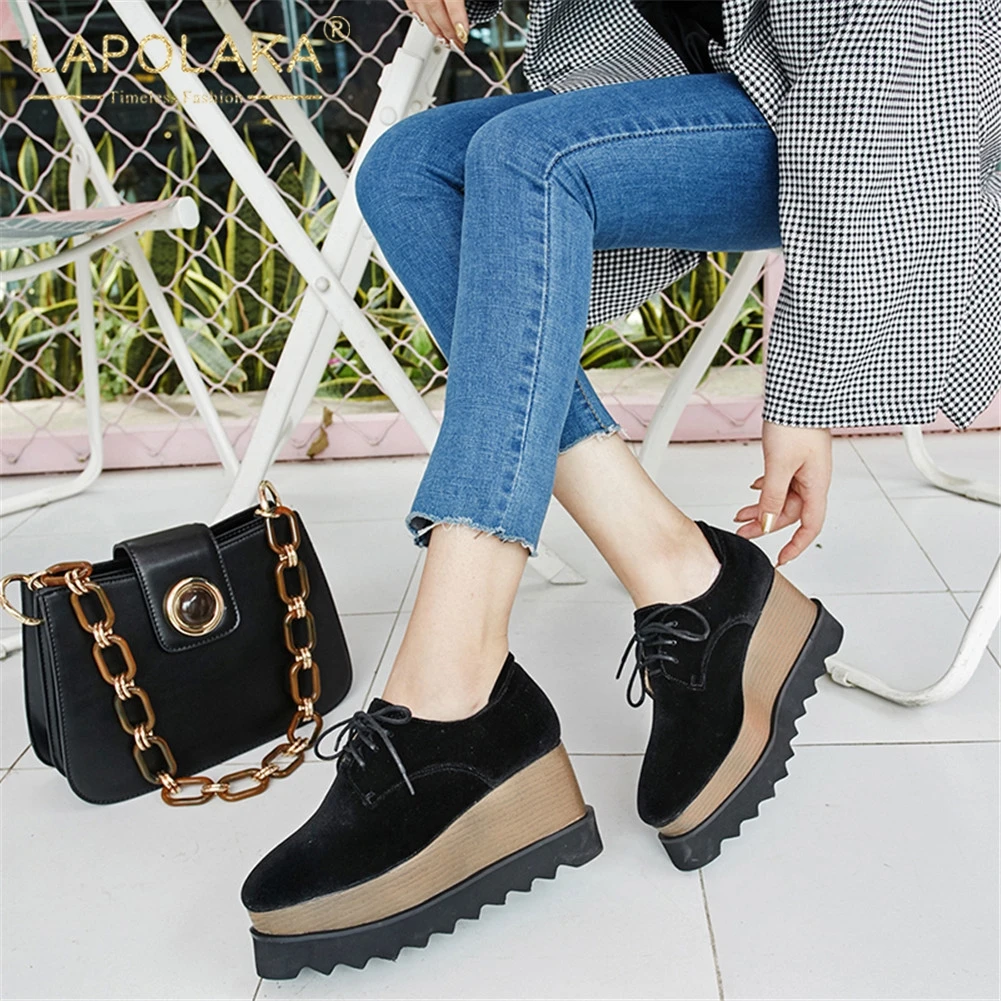 big size 33-42 ladies wedges lace up flat platform shoes woman casual soft autumn spring flats shoes sneakers
big size 33-42 ladies wedges lace up flat platform shoes woman casual soft autumn spring flats shoes sneakers