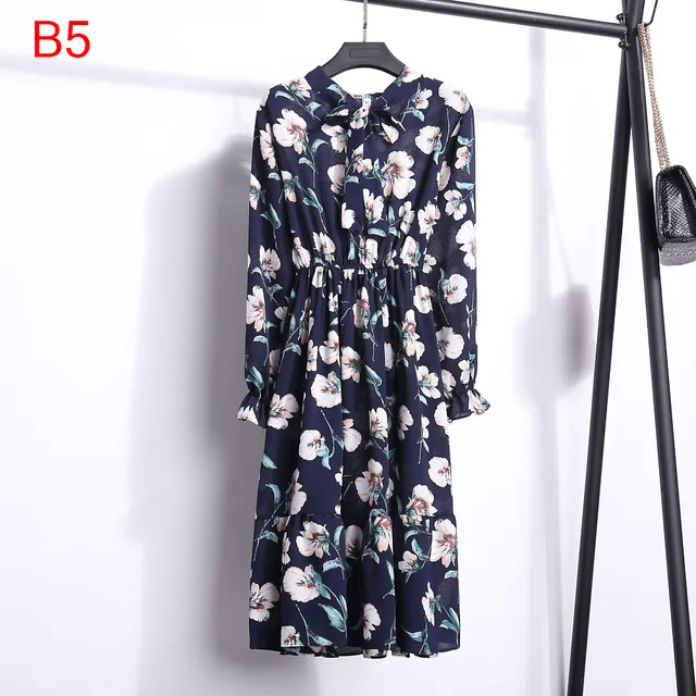 2020 jesienna damska sukienka dla kobiet szyfonowa koszula z długim rękawem sukienka A-line Midi zimowa sukienka biała kokardka kwiatowy Vestidos Vintage tanie tanio Poliester COTTON Jesień Stojak Pełna Butterfly rękawem Łuk Na co dzień empire Drukuj Kolan 2020 jesienna damska sukienka dla kobiet szyfonowa koszula z długim rękawem sukienka A-line Midi zimowa sukienka biała kokardka kwiatowy Vestidos Vintage tanie tanio Poliester COTTON Jesień Stojak Pełna Butterfly rękawem Łuk Na co dzień empire Drukuj Kolan