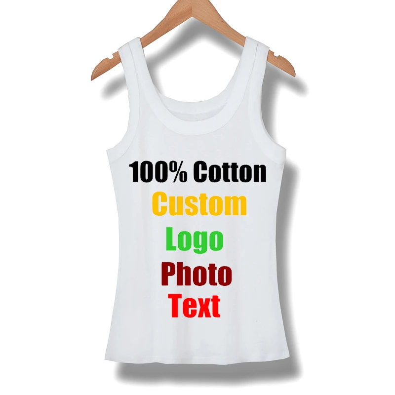 Custom Sleeveless Female Women T shirt Summer Tanks Top Cotton Elastic Girl Tees Slim Sexy Shirts T-shirt Basic Tshirt Made Logo
Custom Sleeveless Female Women T shirt Summer Tanks Top Cotton Elastic Girl Tees Slim Sexy Shirts T-shirt Basic Tshirt Made Logo