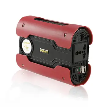 Leshp Red 500W Peak 1000W Modified Sine Wave Power Inverter Car Power Converter With 2 Usb Port Dc 12V For Home Appliance
Leshp Red 500W Peak 1000W Modified Sine Wave Power Inverter Car Power Converter With 2 Usb Port Dc 12V For Home Appliance