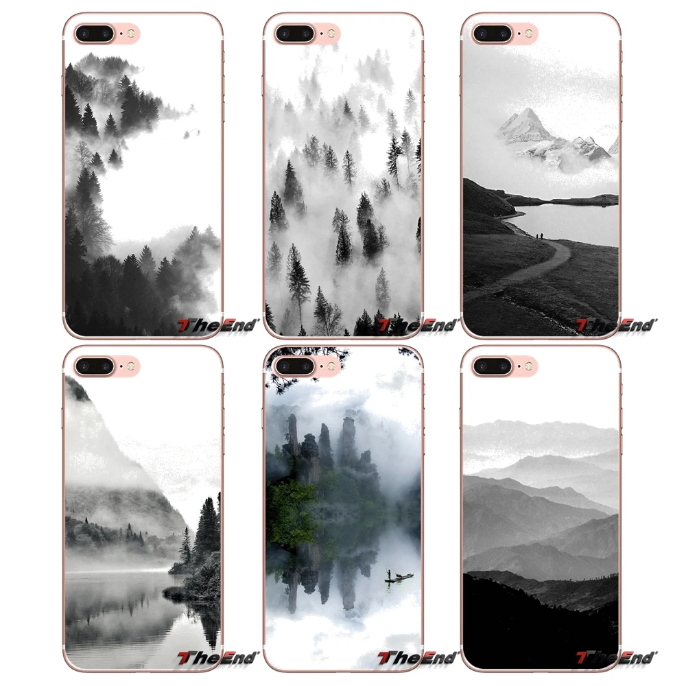 For Samsung Galaxy S9 Plus Note 8 One Plus oneplus 5T Meizu M5s LG V30 HTC U11 mountain mist black white design Soft Cover
For Samsung Galaxy S9 Plus Note 8 One Plus oneplus 5T Meizu M5s LG V30 HTC U11 mountain mist black white design Soft Cover