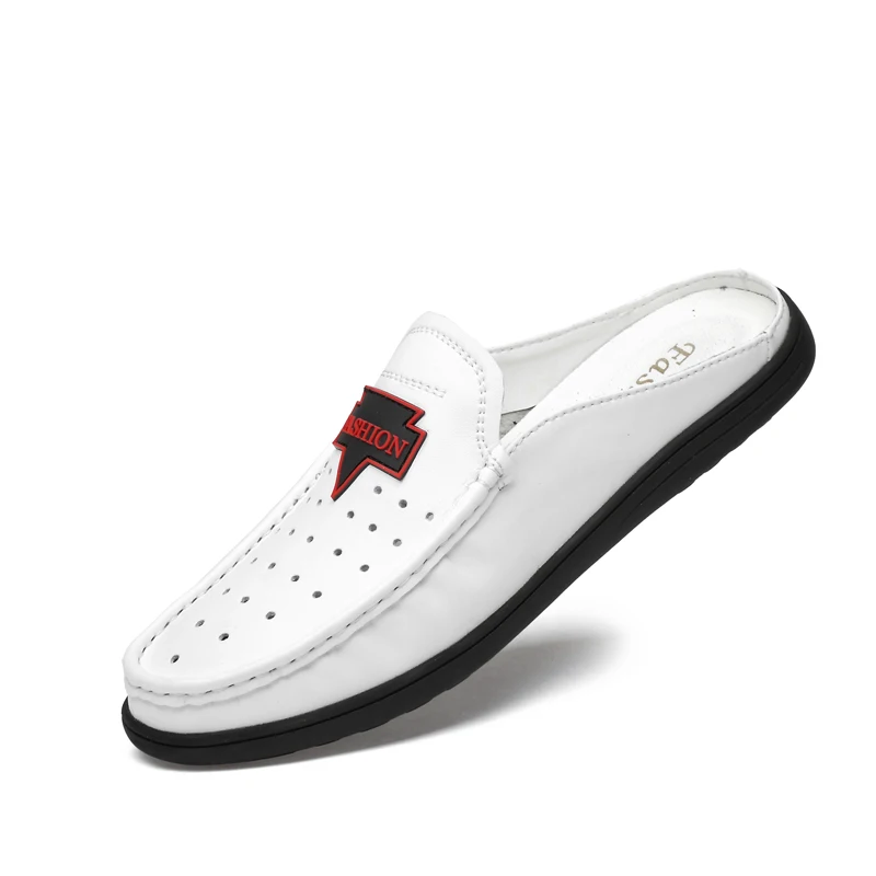 Mules Man Shoes Genuine Leather Man Footwear Casual Male Moccasin Big Size Men's Summer Shoes Spanking Men Slipper
Mules Man Shoes Genuine Leather Man Footwear Casual Male Moccasin Big Size Men's Summer Shoes Spanking Men Slipper