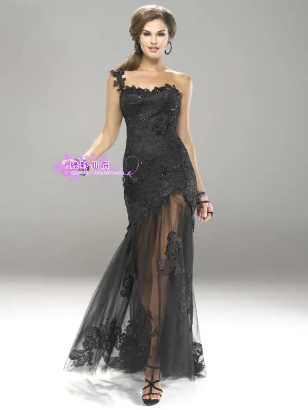 free shipping 2014 Fashion black one shoulder vestidos formales maxi dress long design lace sexy costume blue prom dresses
free shipping 2014 Fashion black one shoulder vestidos formales maxi dress long design lace sexy costume blue prom dresses