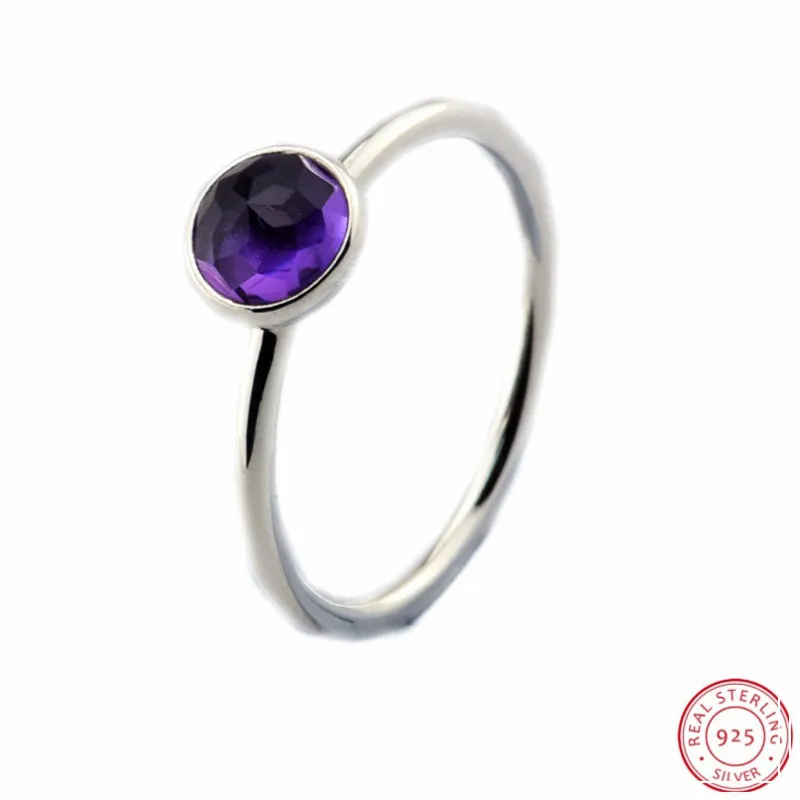 February Droplet Birthstone Amethyst Rings for Women Silver 925 Jewelry Royalty & Tranquility & Inner Strength FLR102(2)
February Droplet Birthstone Amethyst Rings for Women Silver 925 Jewelry Royalty & Tranquility & Inner Strength FLR102(2)