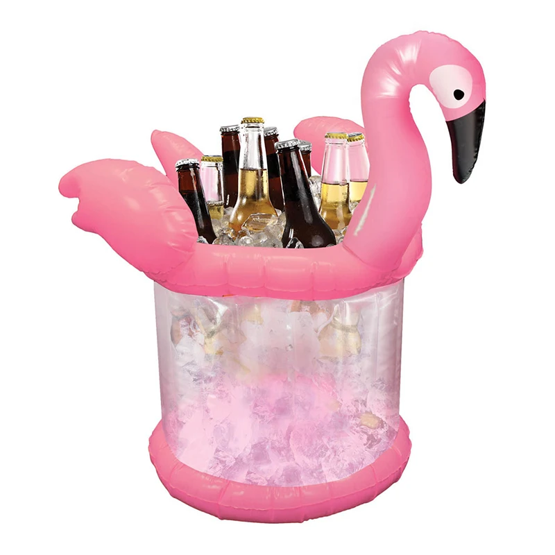 2019 New Flamingo Inflatable Ice Bucket Pool Float Row Pool Accessories Summer Water Toy Inflatable Toys Drink Fruit Beer Cooler
2019 New Flamingo Inflatable Ice Bucket Pool Float Row Pool Accessories Summer Water Toy Inflatable Toys Drink Fruit Beer Cooler